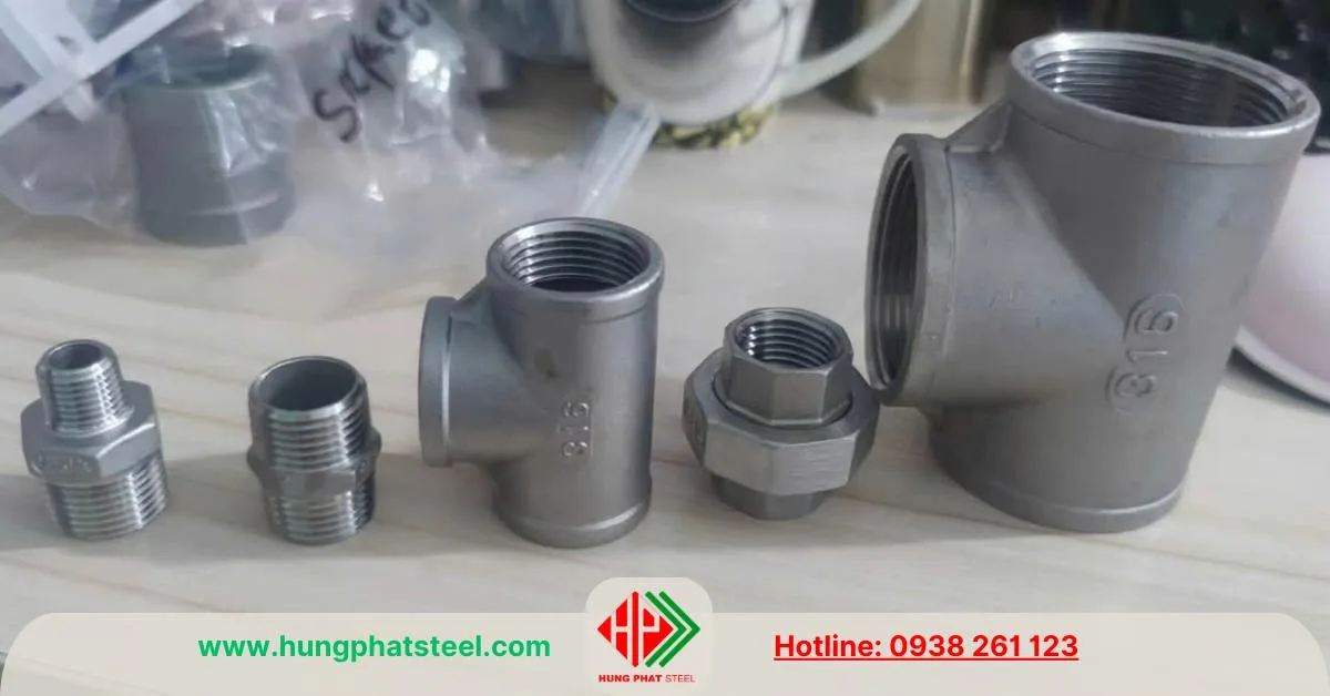 Phụ kiện ren inox 316