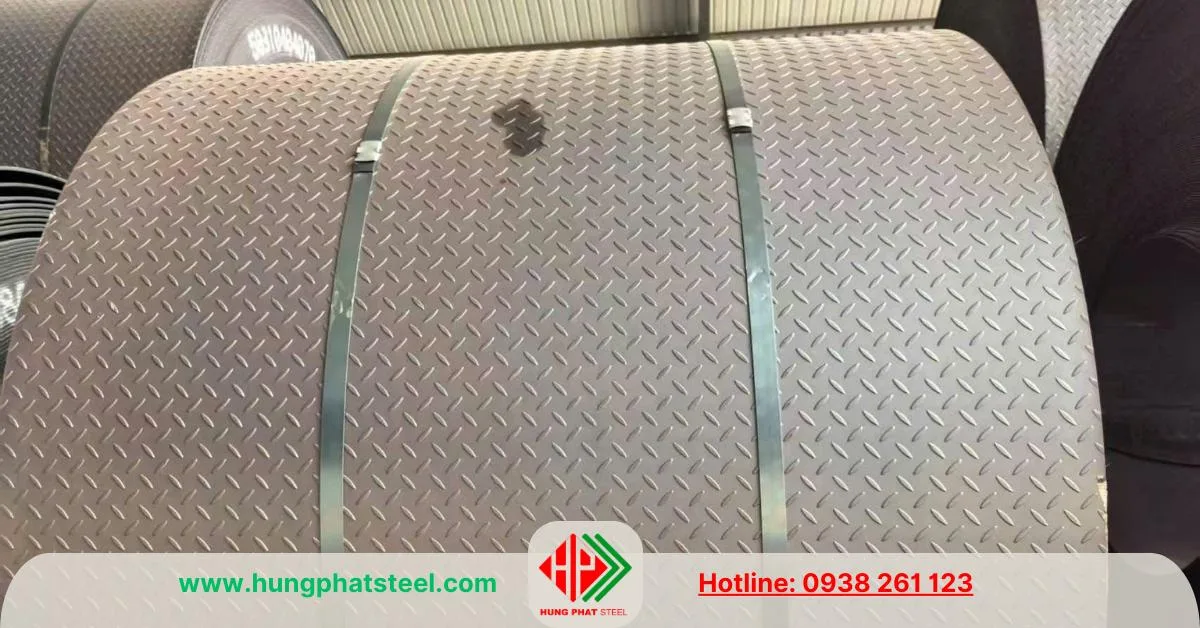 Tấm thép gân cán nóng