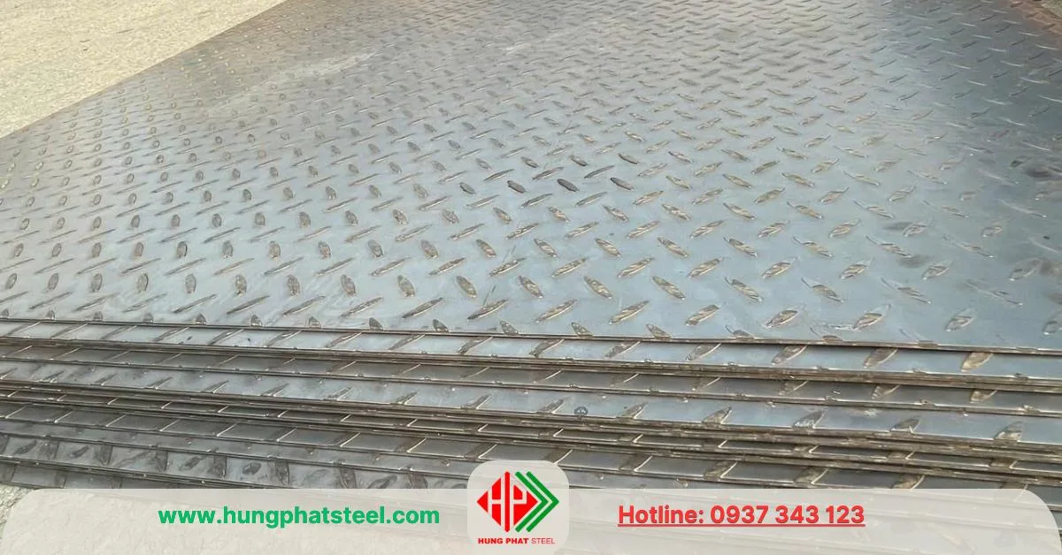 Tấm thép gân đúc (thường trên 3ly)