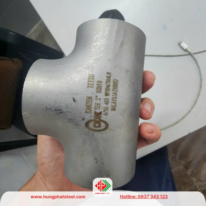 Tê hàn INOX 304