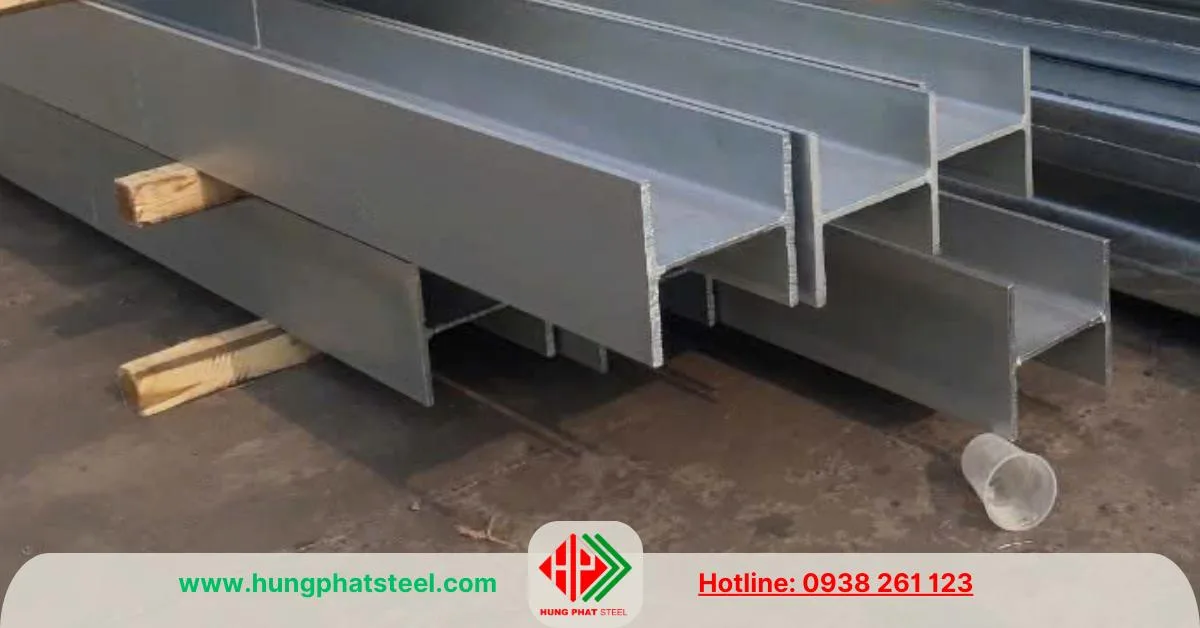 Thép H350 mạ kẽm nhúng nóng