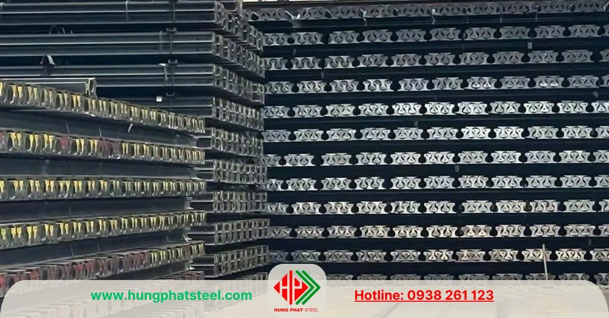 Thép Ray (Rail Steel) Sắt đường ray