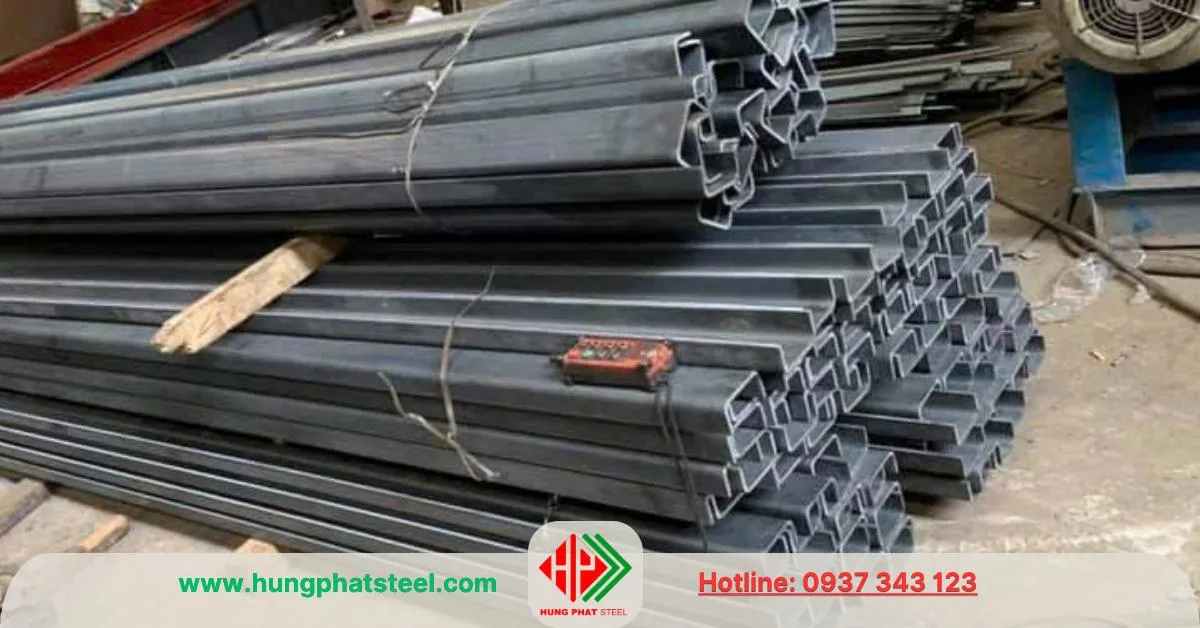 Thép U160 chấn từ thép tấm