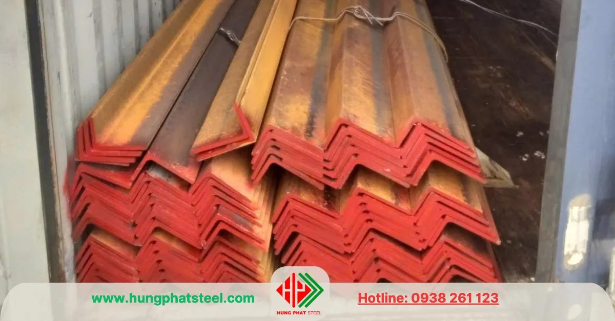 Thép V lệch (thép góc lệch)