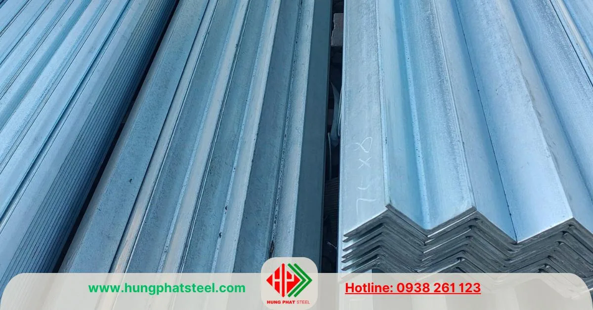 Thép V mạ kẽm nhúng nóng