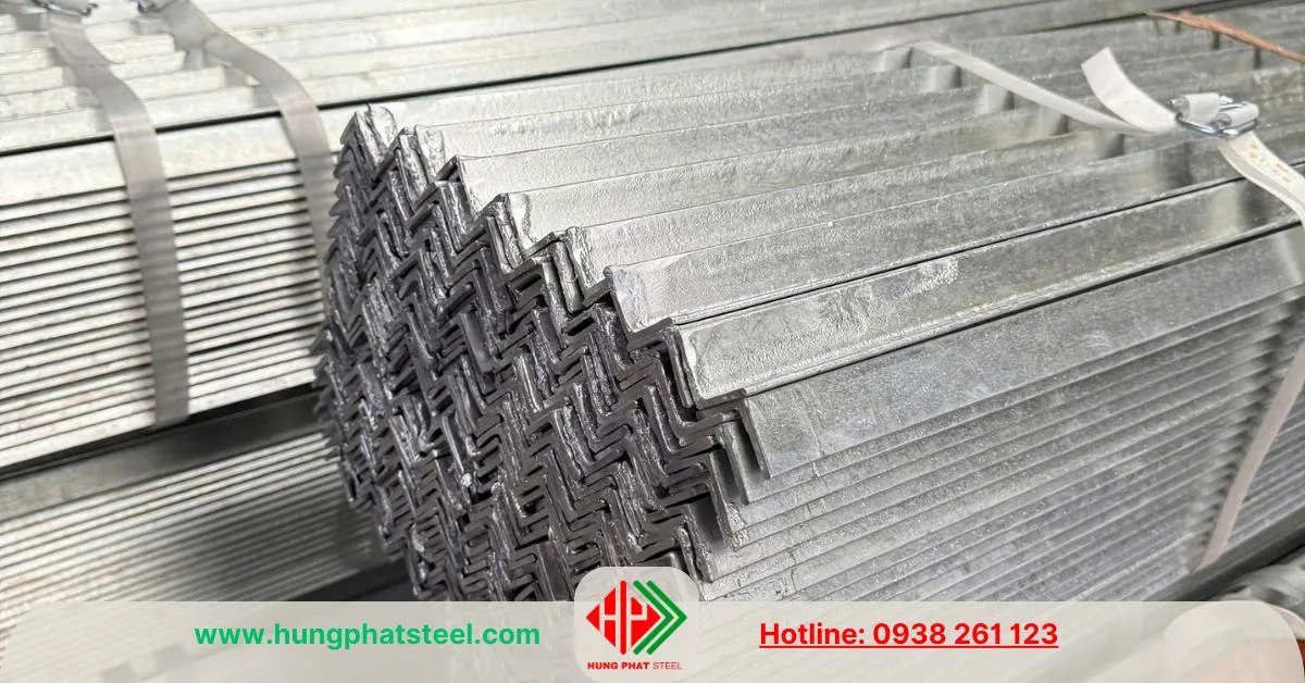 Thép V mạ kẽm nhúng nóng