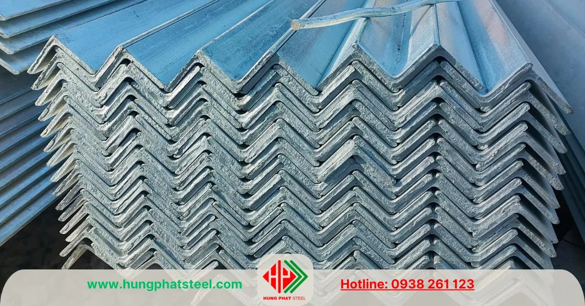 Thép V mạ kẽm nhúng nóng