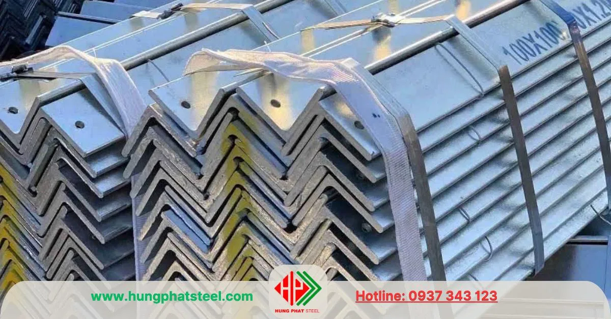 Thép V100x100 mạ kẽm