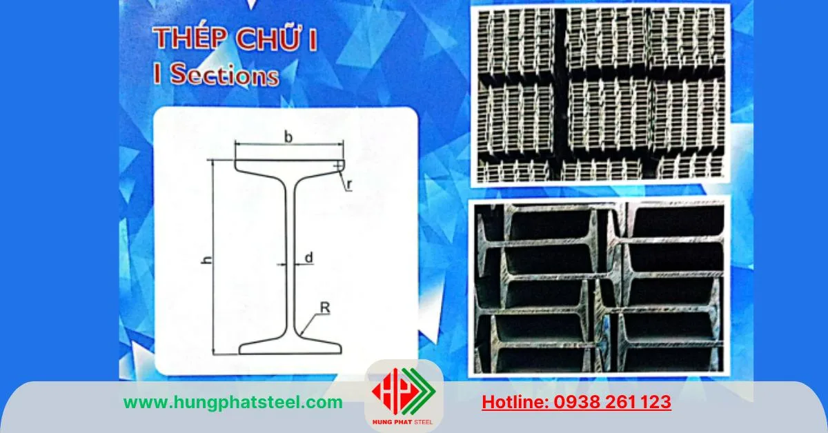 Thép hình I An Khánh (I-Beam AKS)
