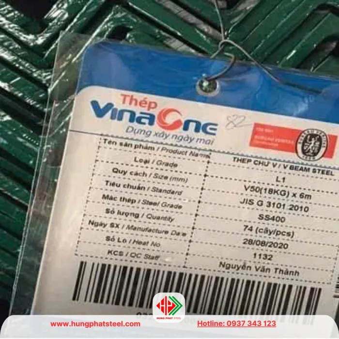 Thép hình V Vinaone