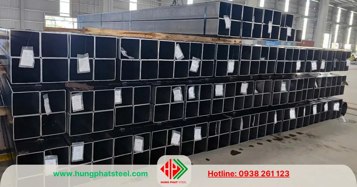 Thép hộp 200x200 Hòa Phát