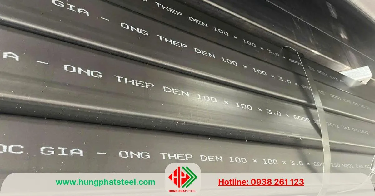 Thép hộp đen 100x100