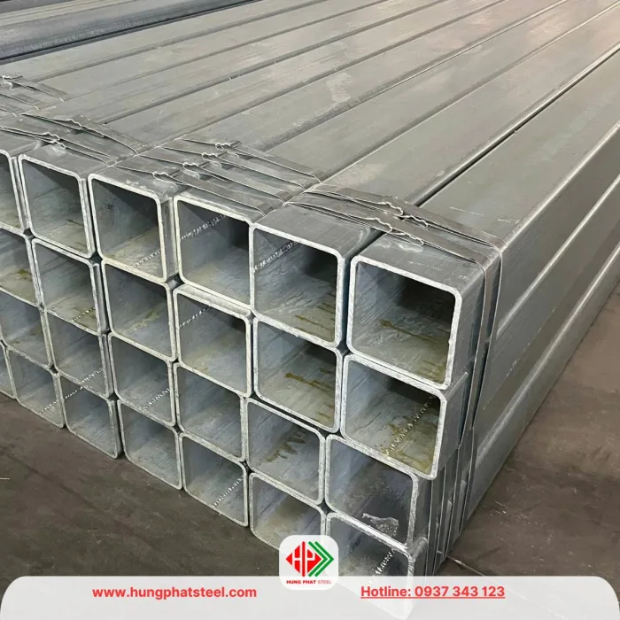 Thép hộp mạ kẽm 150x150