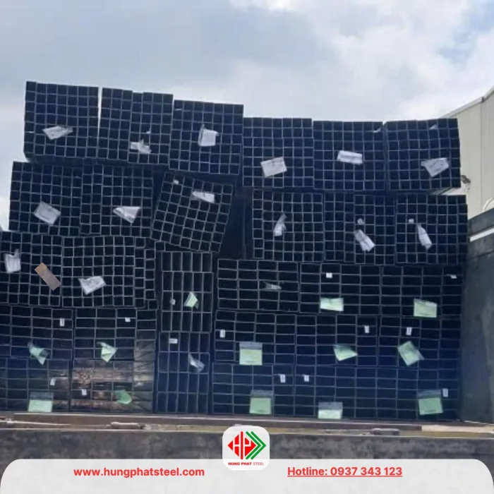 Thép hộp mạ kẽm 40x60