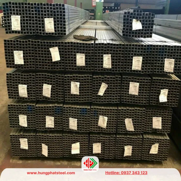 Thép hộp vuông mạ kẽm Hòa Phát