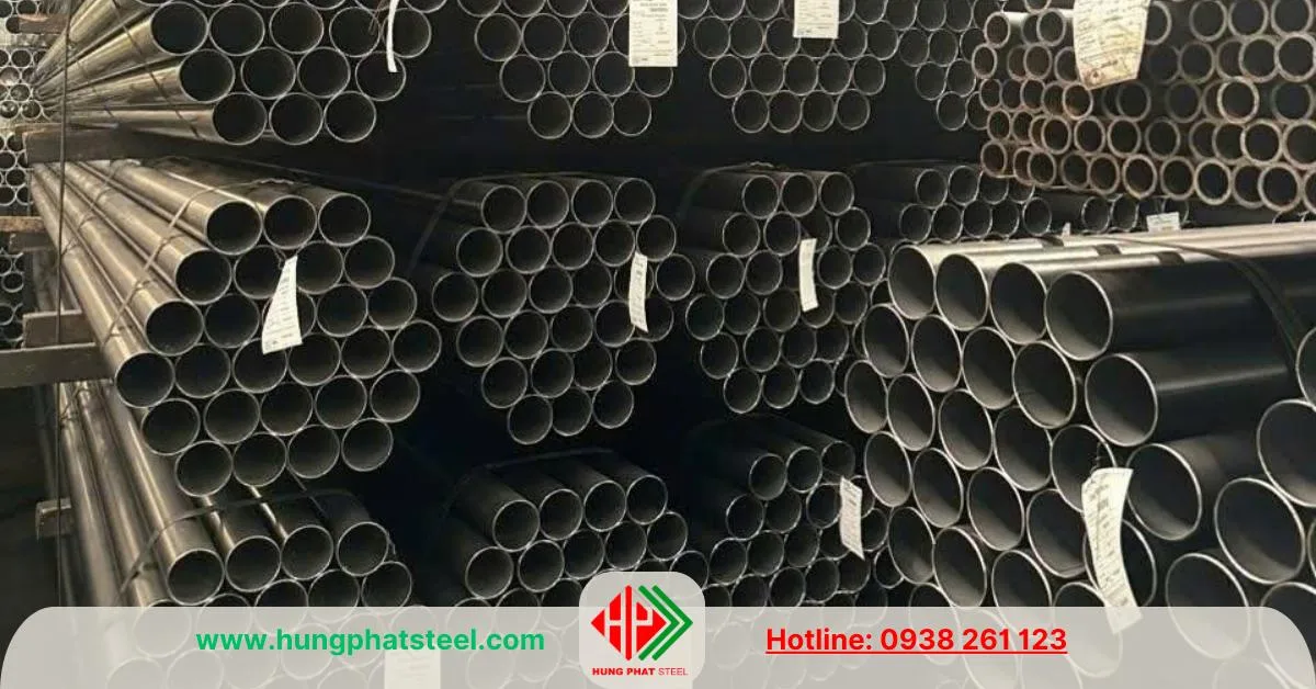 Thép ống hàn đen Hòa Phát
