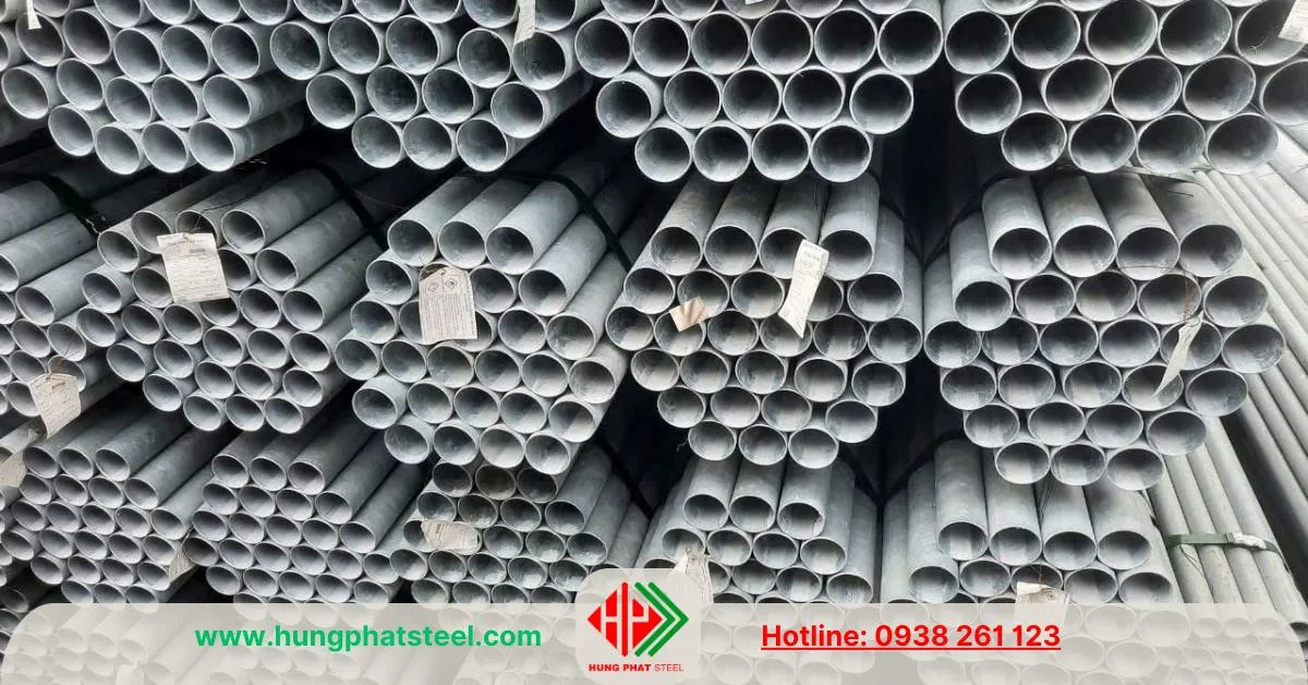 Thép ống mạ kẽm Hòa Phát