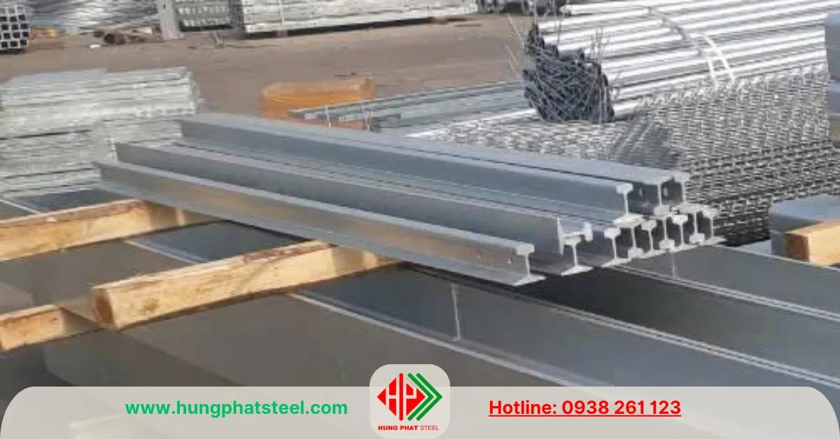 Thép ray mạ kẽm nhúng nóng