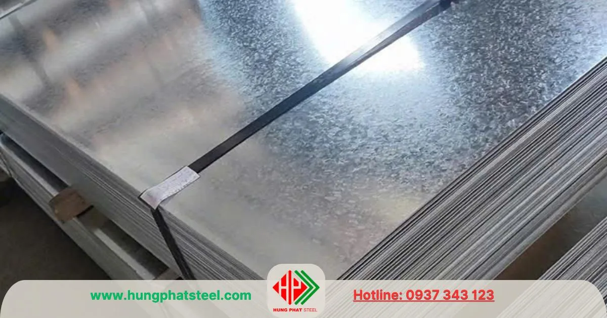 Thép tấm mạ kẽm nhúng nóng 