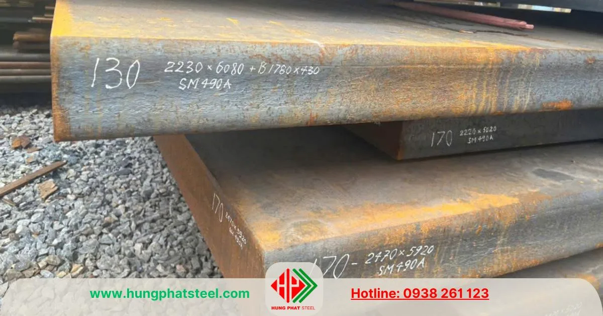 Thép tấm siêu dày 130ly
