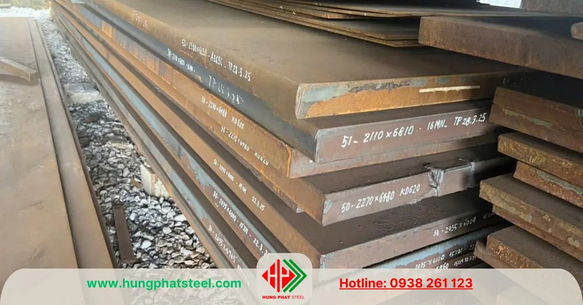 Thép tấm siêu dày 50ly