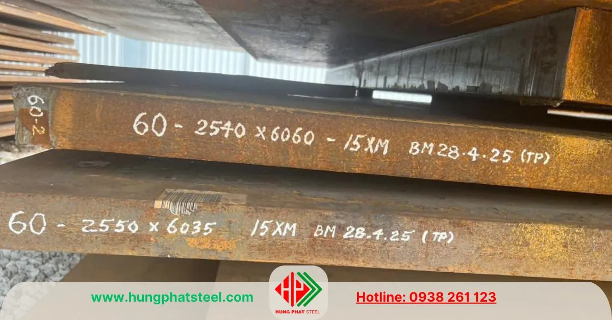 Thép tấm siêu dày 60ly