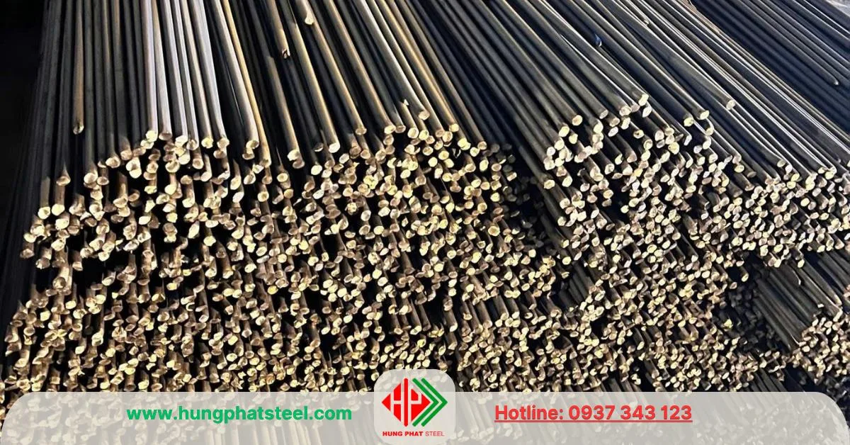 Thép tròn đặc phi 10 (láp)