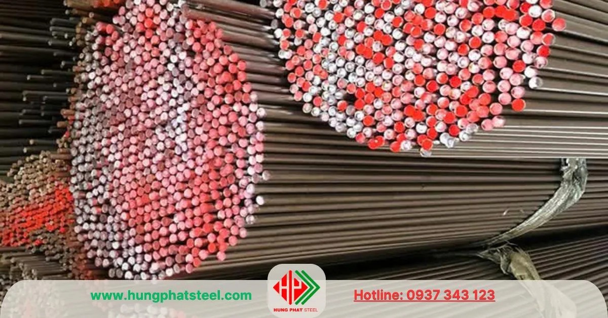 Thép tròn đặc phi 8 (Láp đặc D8)