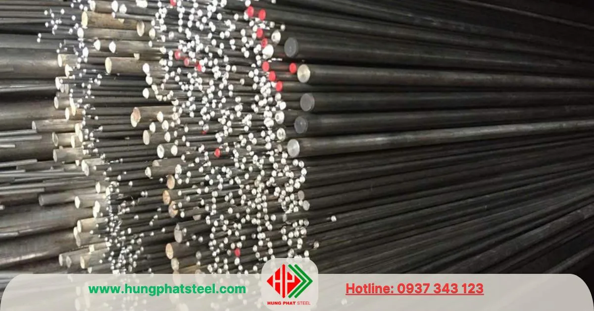 Thép tròn đặc phi 8 (Láp đặc D8)