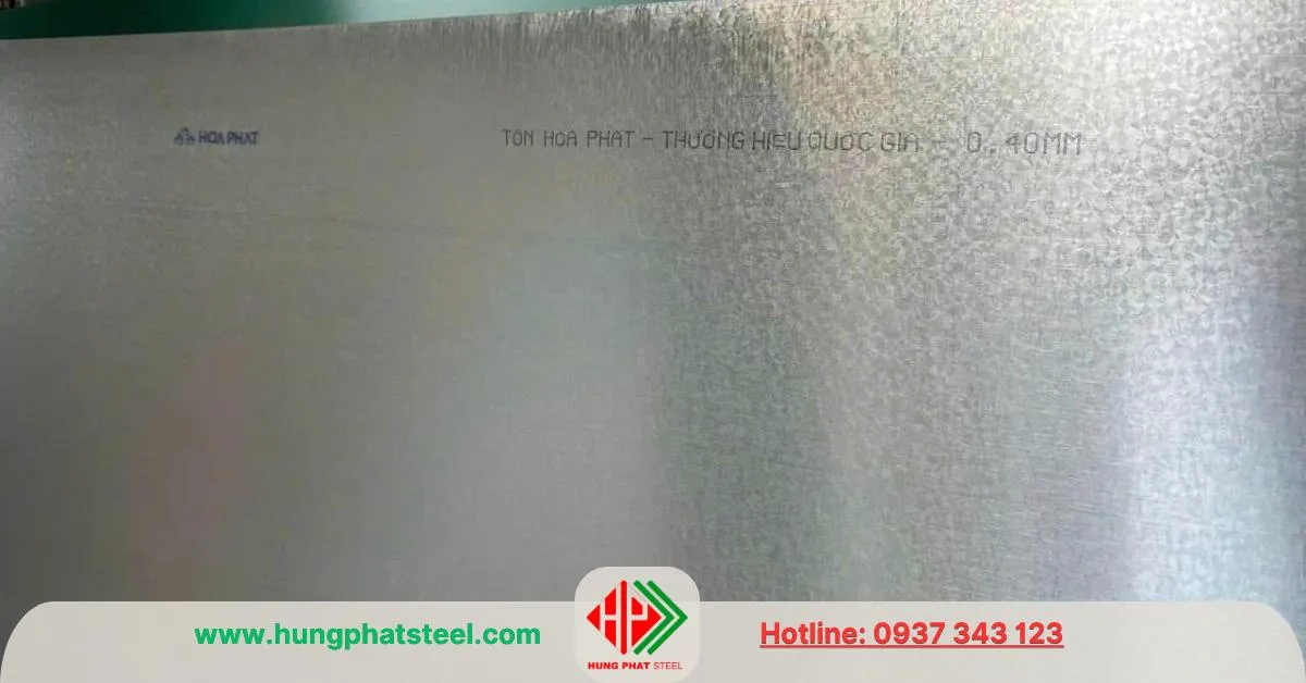 Tôn kẽm Hòa Phát