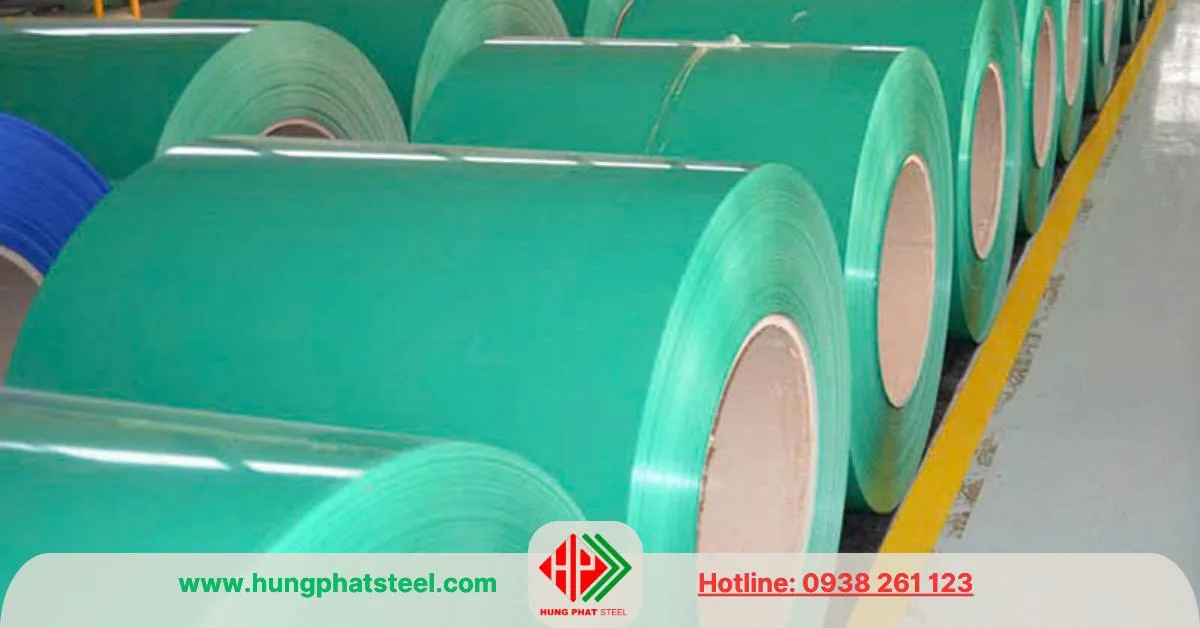 Tôn mạ màu xanh ngọc