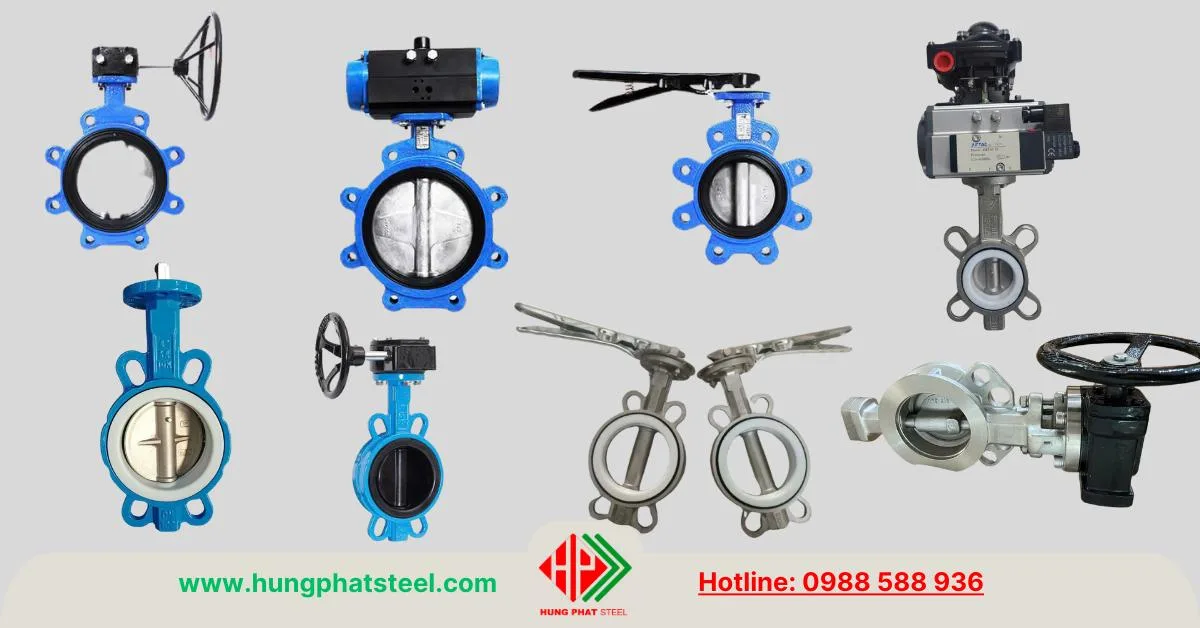 Các loại van bướm (Butterfly Valve)