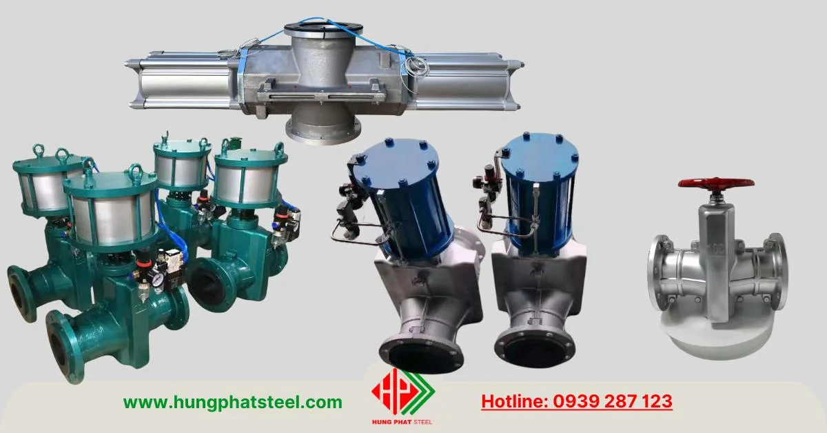Các loại van ép thông dụng (Pinch Valve)