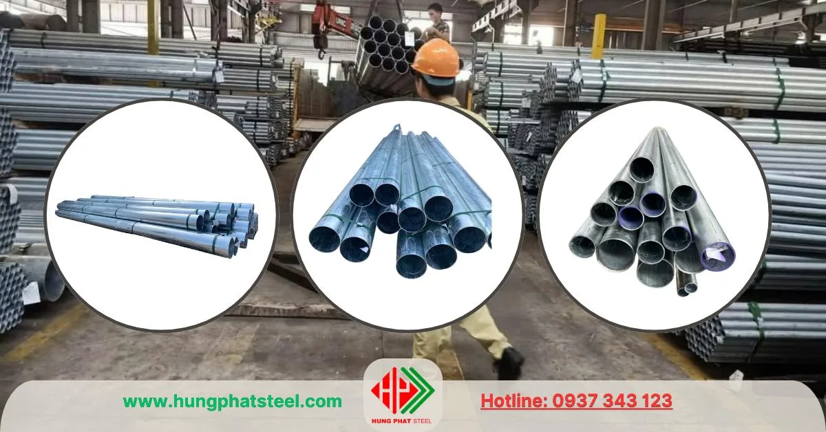 Cẩm nang chọn lựa ống thép mạ kẽm