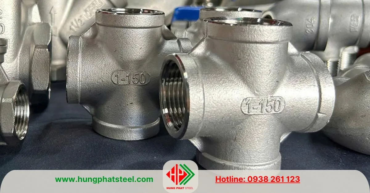 Chữ thập ren inox