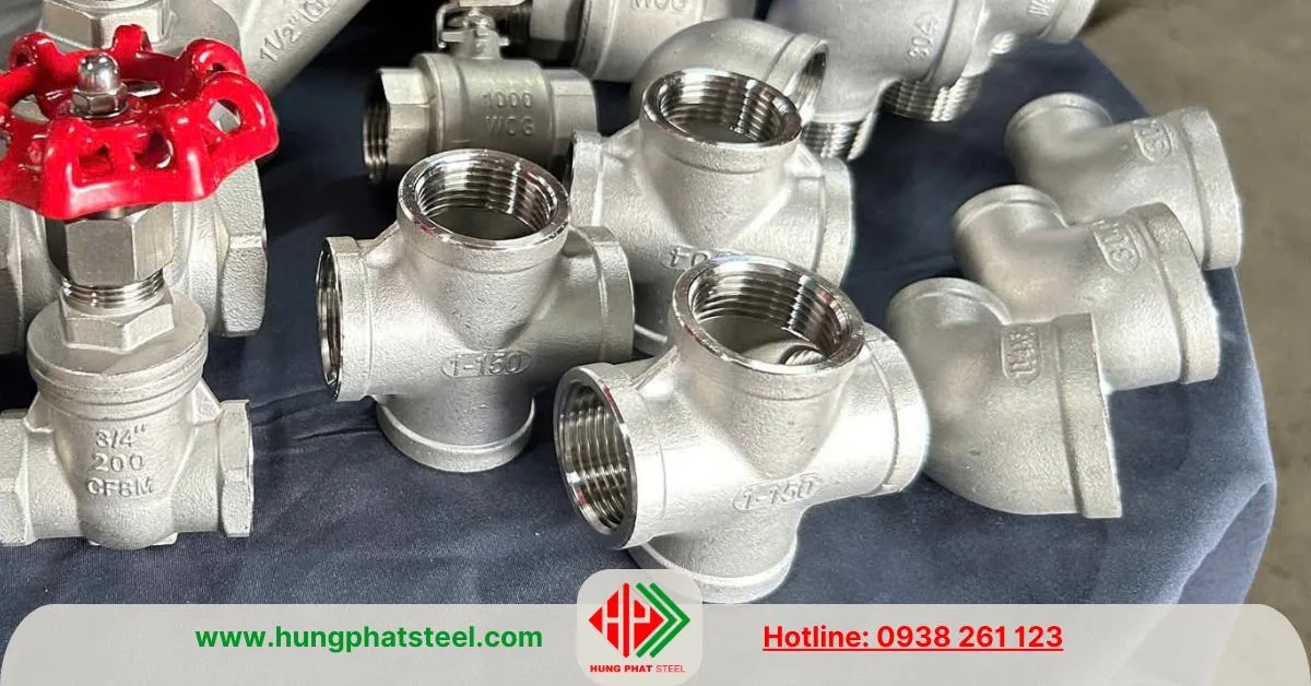 Chữ thập ren inox