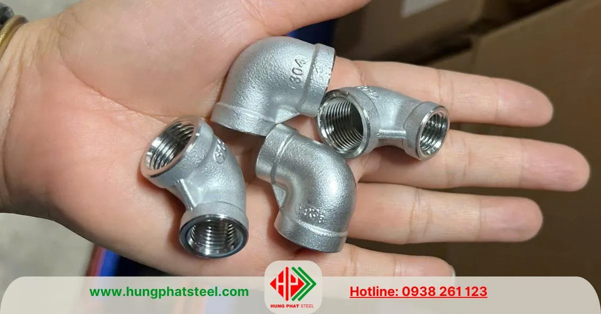 Co giảm ren inox (co thu)