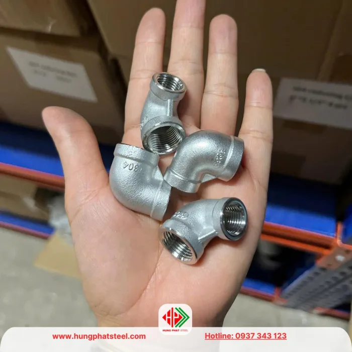 Co giảm ren inox (co thu)