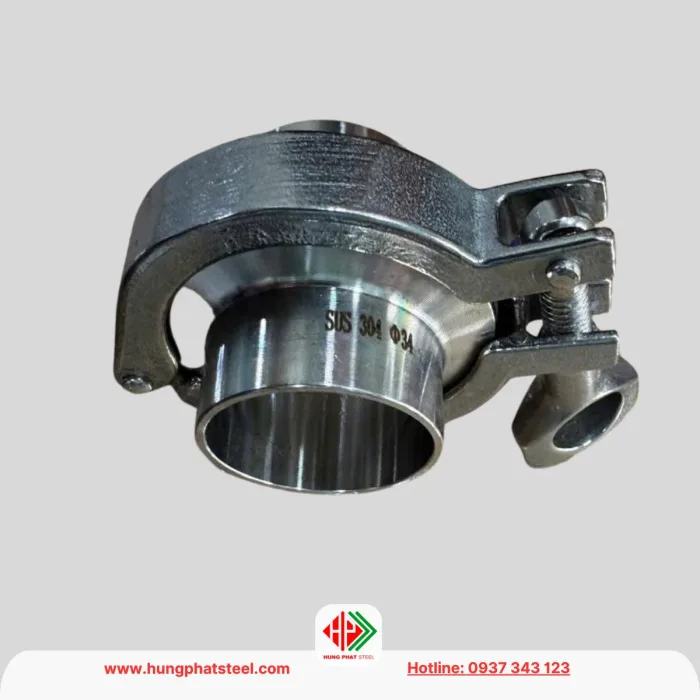 Cùm lem inox (cùm clamp)