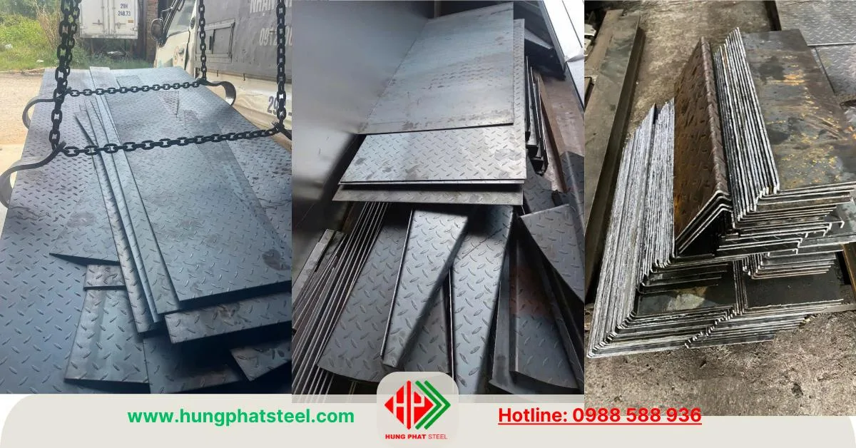 Gia công cắt chấn gập uốn, cắt theo yêu cầu tấm gân 3mm