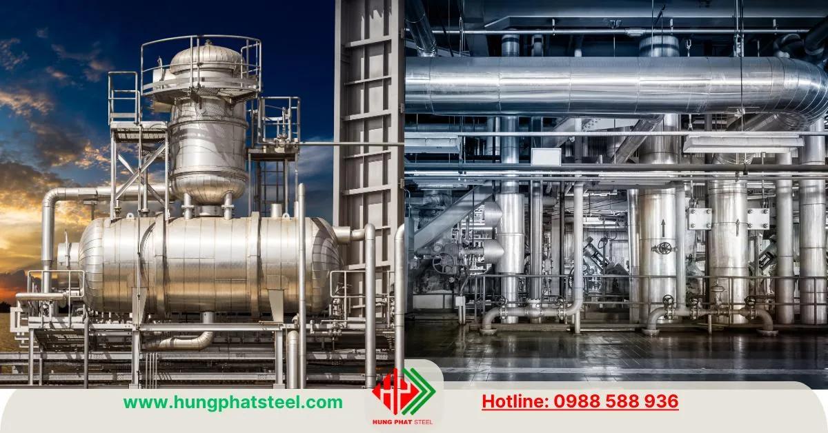Hệ thống đường ống inox
