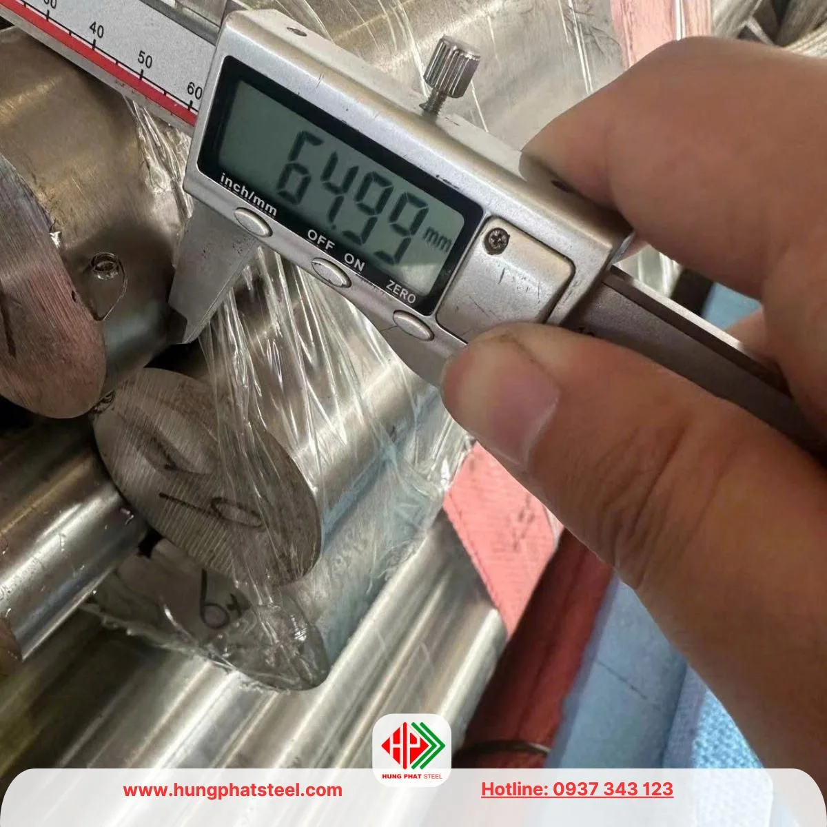 INOX tròn đặc phi 65