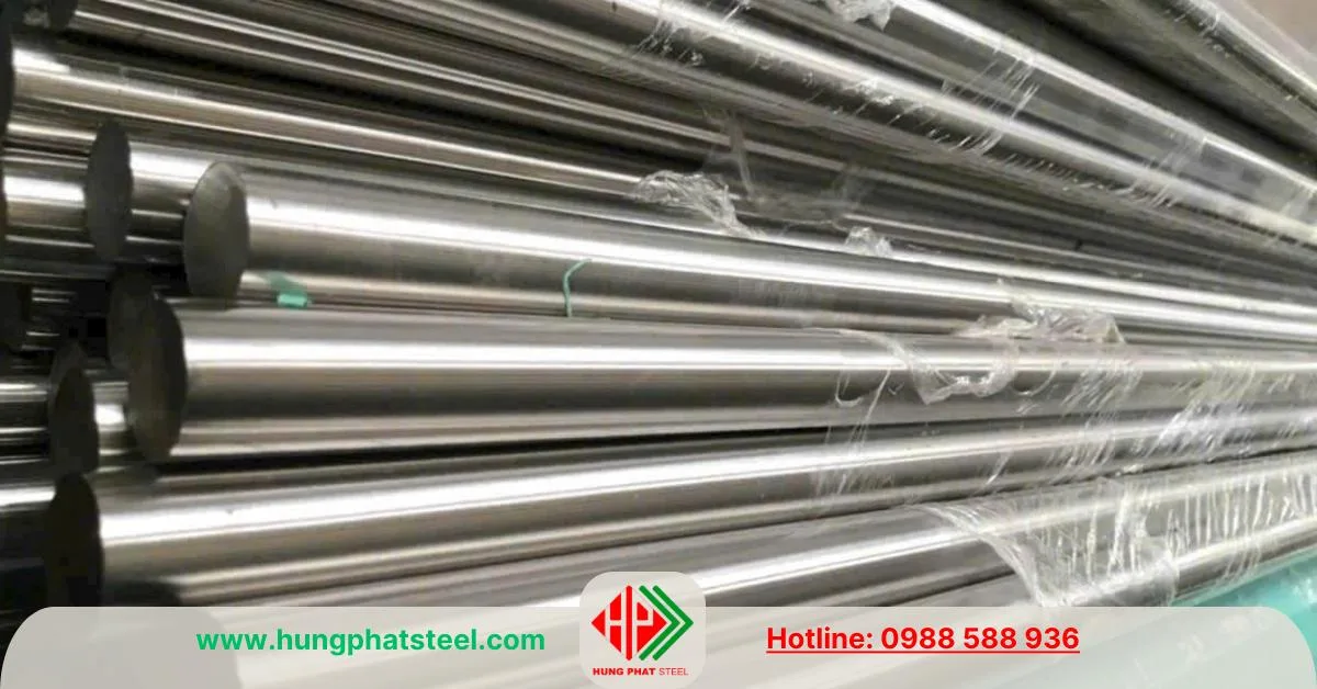 INOX tròn đặc phi 75 (láp inox D75)