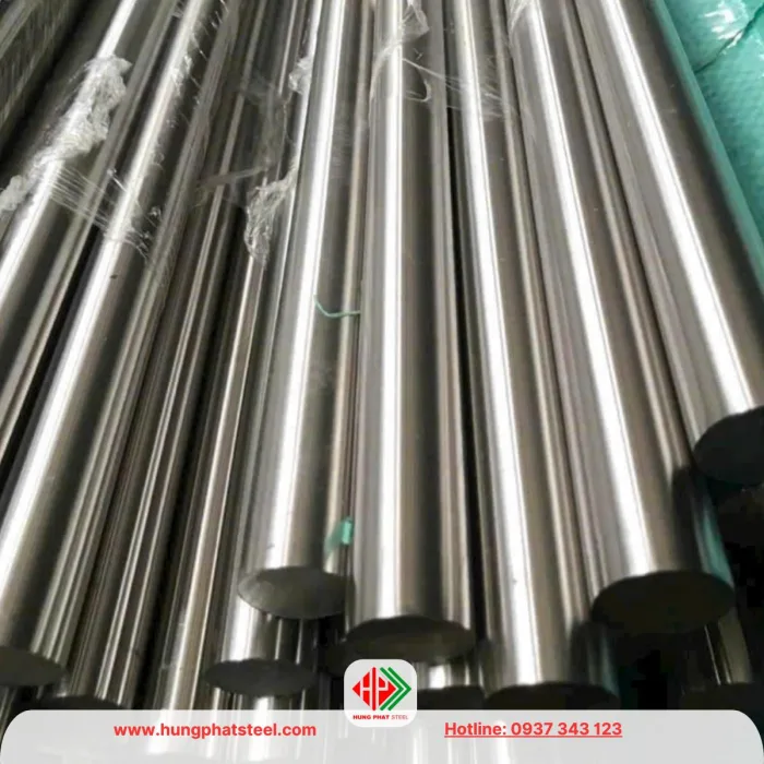 INOX tròn đặc phi 75 (láp inox D75)