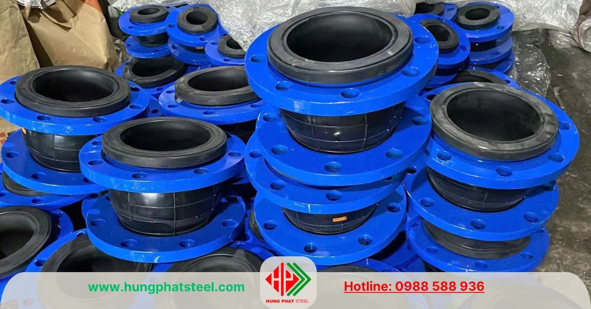 Khớp nối cao su mặt bích thép