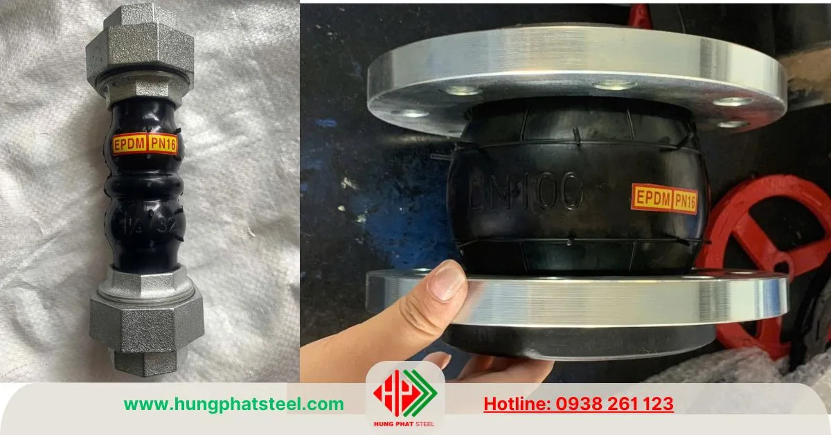 Khớp nối mềm cao su EPDM