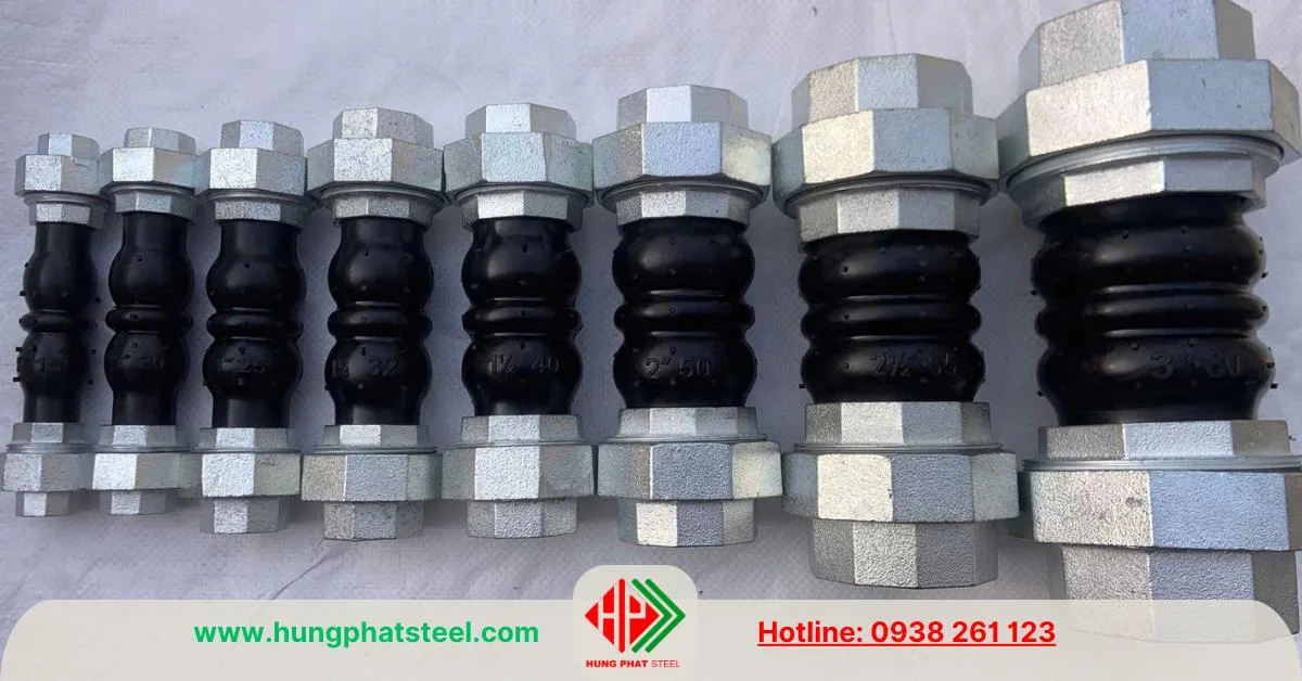 Khớp nối mềm cao su rắc co