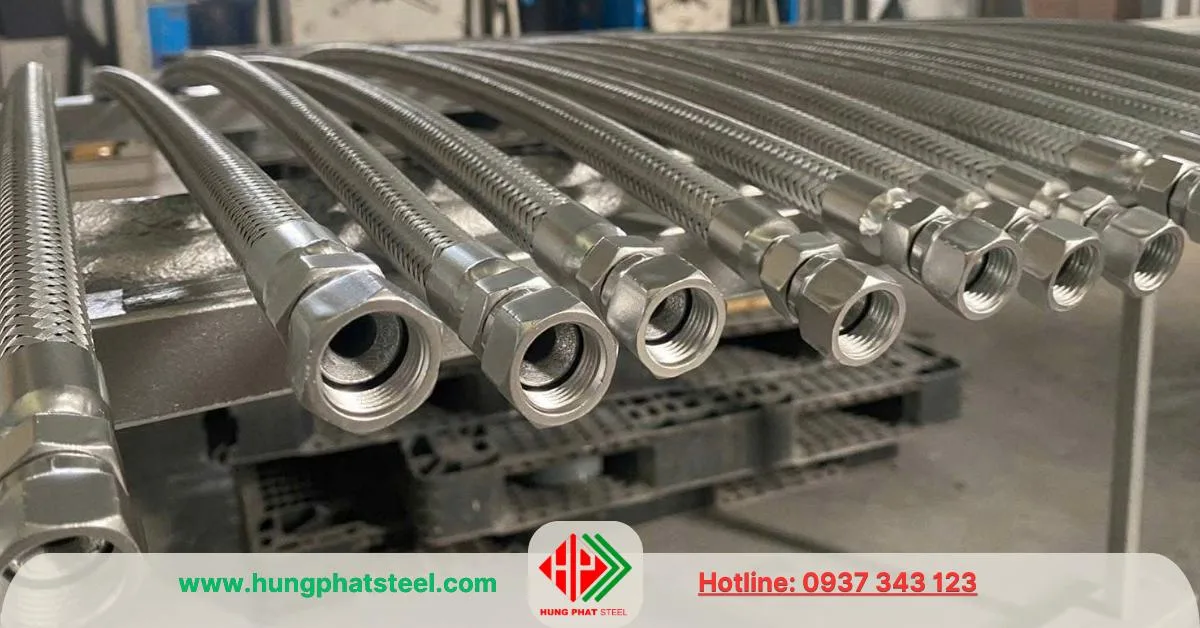 Khớp nối mềm đầu nối ren trong