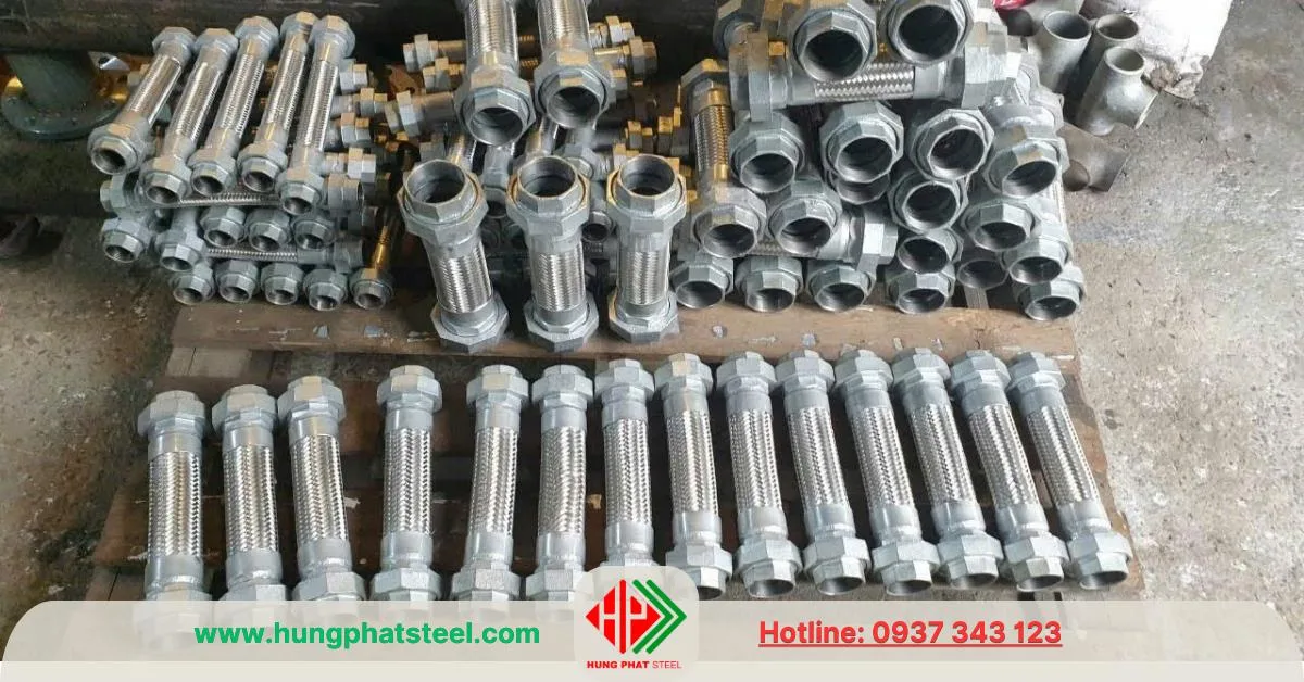 Khớp nối mềm inox