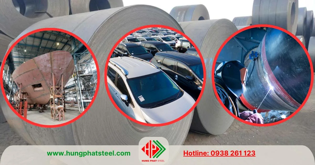 Là vật tư quan trọng trong gia công sản xuất kết cấu